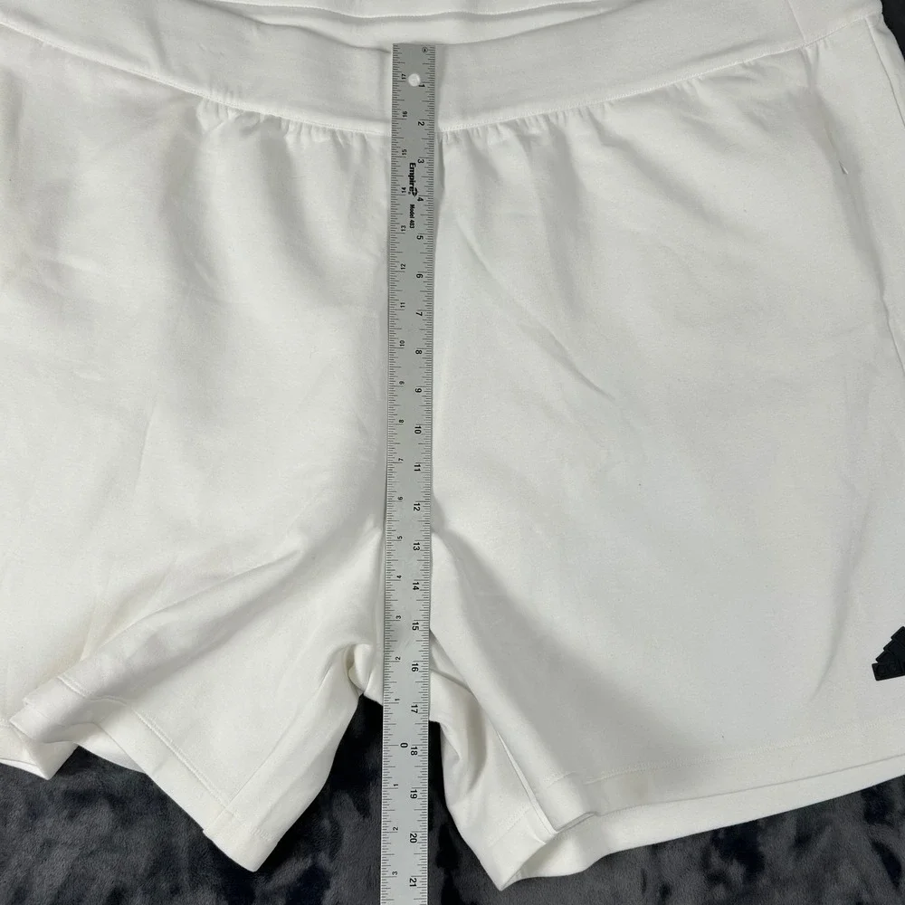 Adidas Z.N.E. Premium Shorts Mens 3XL White AEROREADY Multi Sport IN5098